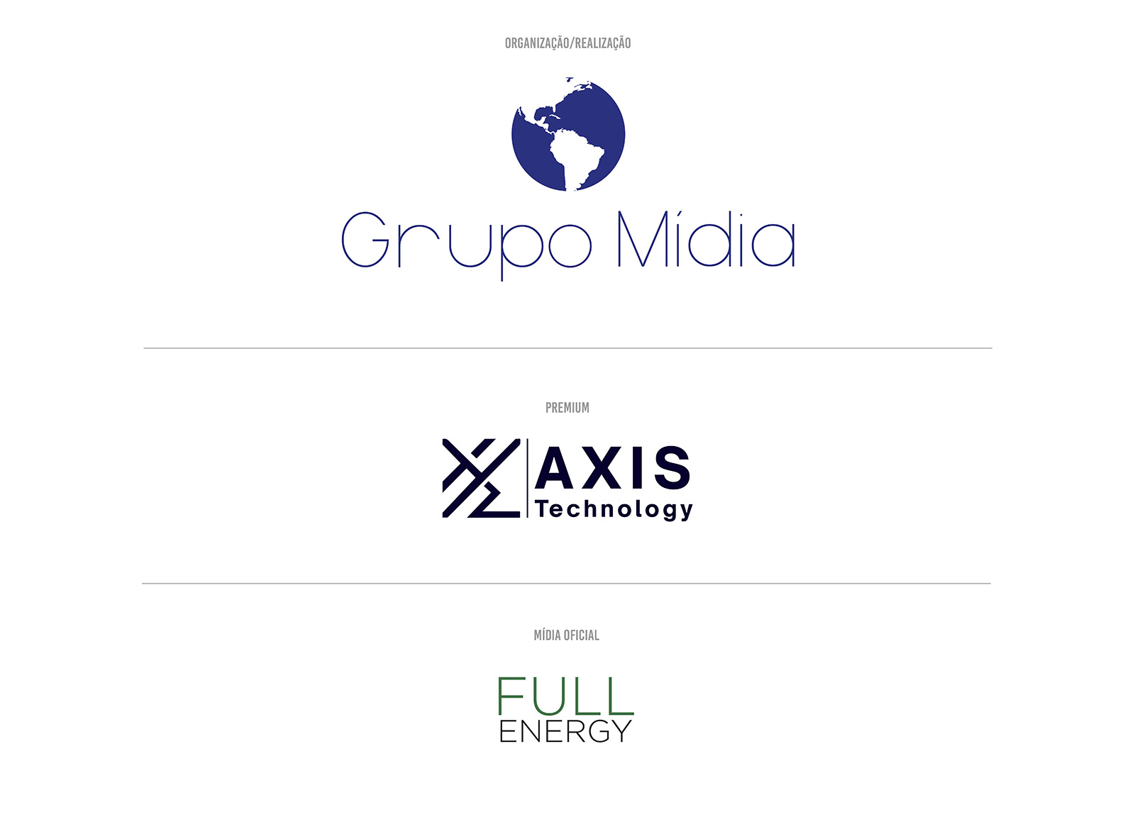 Patrocinadores Welcome Energia 2026